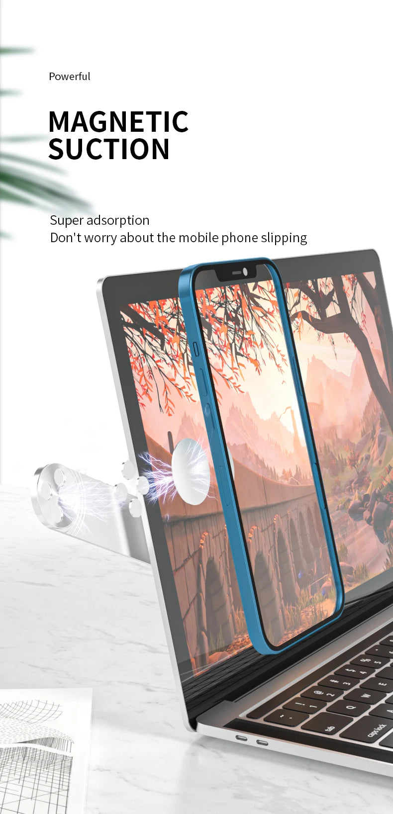 Laptop Phone Mount