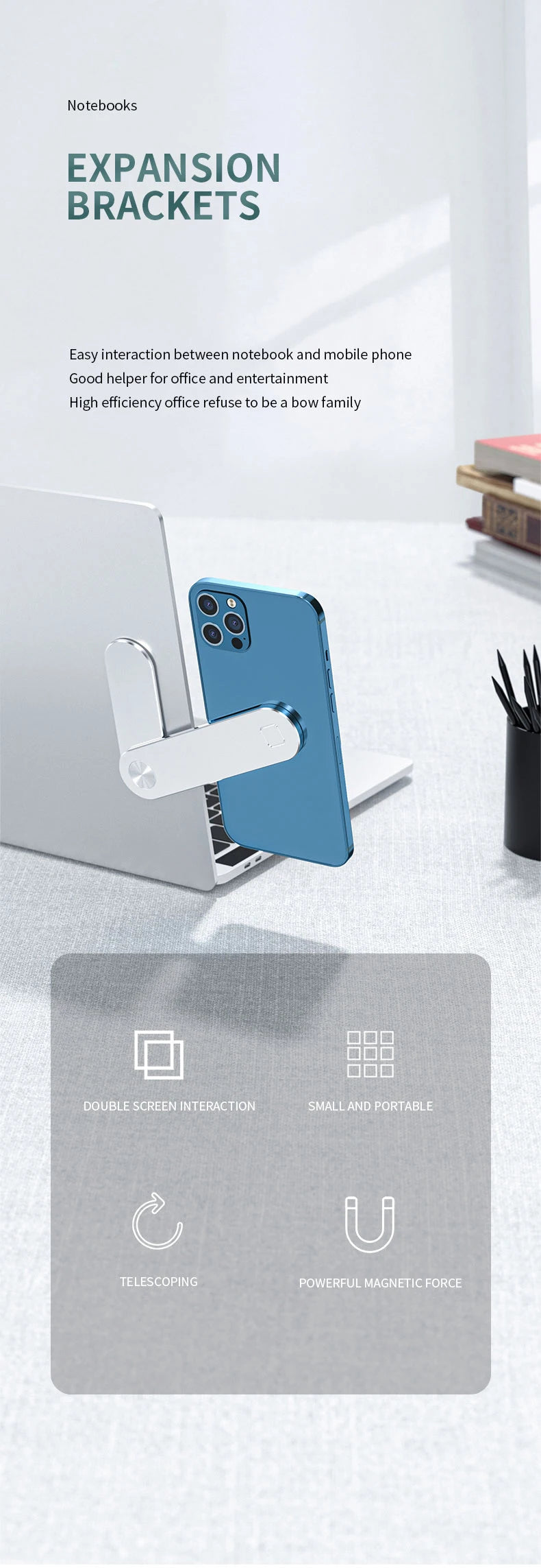 Laptop Phone Mount
