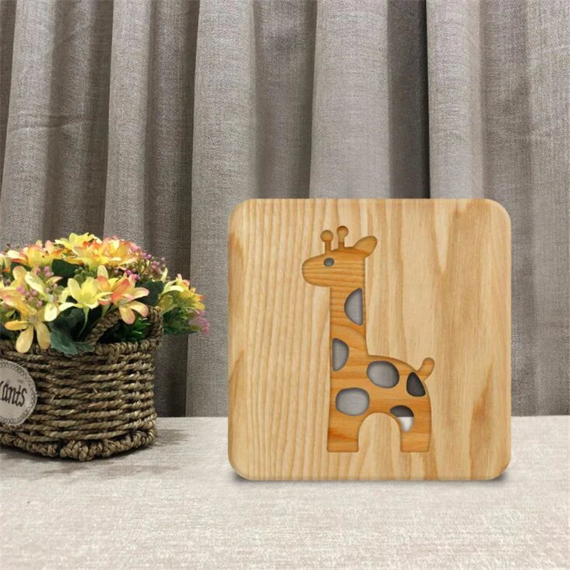 Giraffe 3D LED Lamp