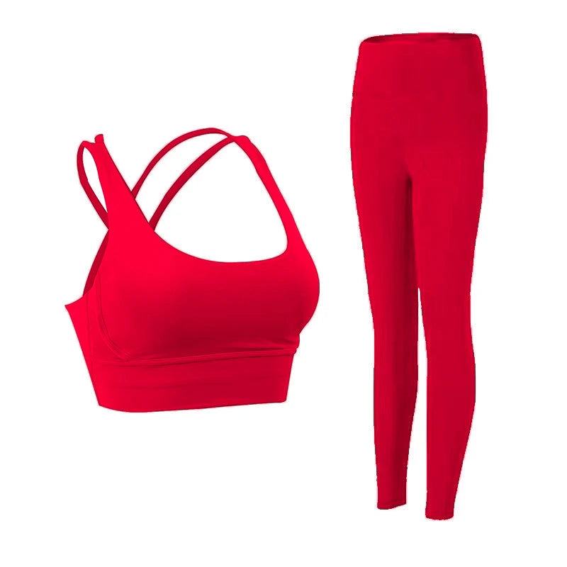 2-Piece Women's Athletic Yoga Set