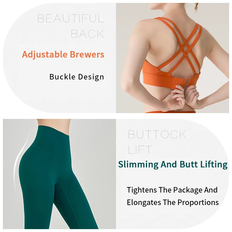 2-Piece Women's Athletic Yoga Set
