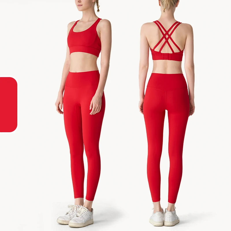 2-Piece Women's Athletic Yoga Set