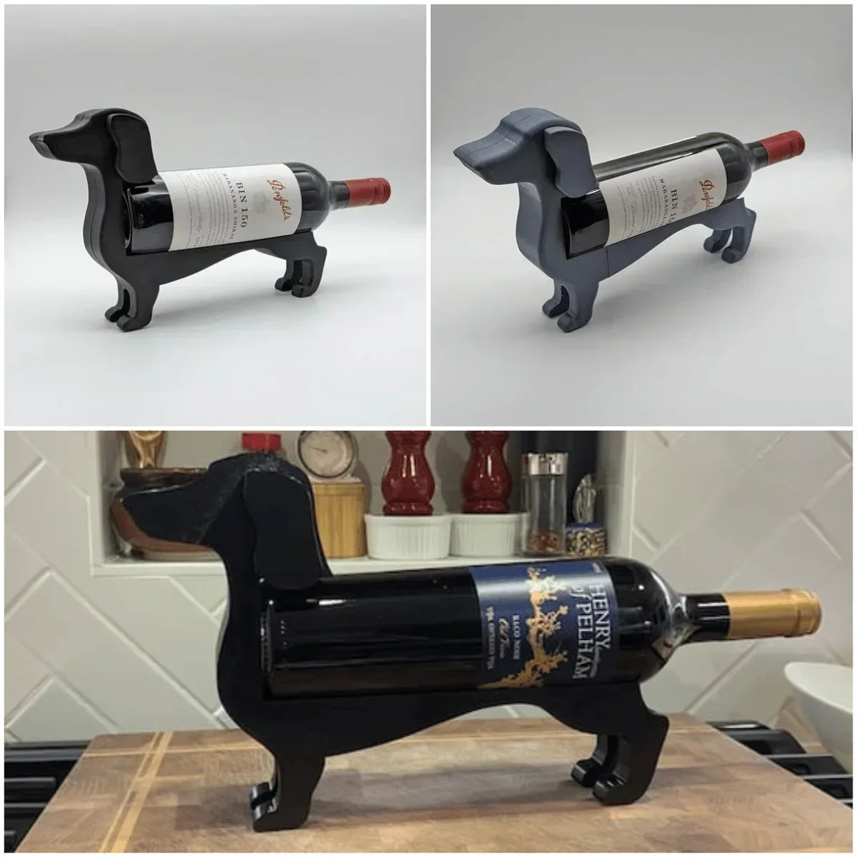 Creative Dachshund Wine Bottle Holder