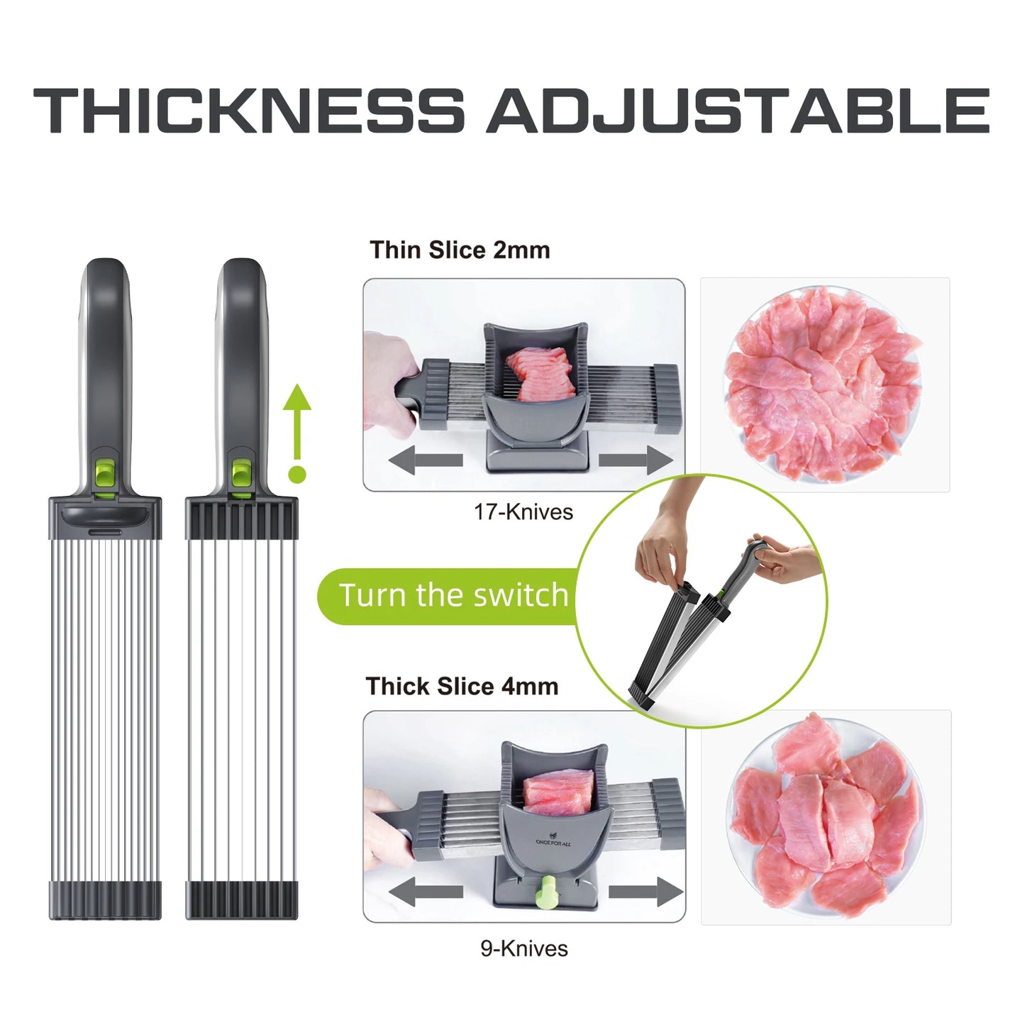 Adjustable Meat Slicer