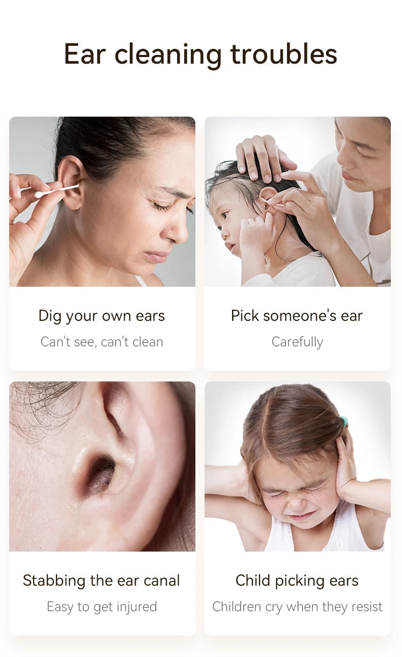 HD Ear Cleaner with Camera & LED Lights