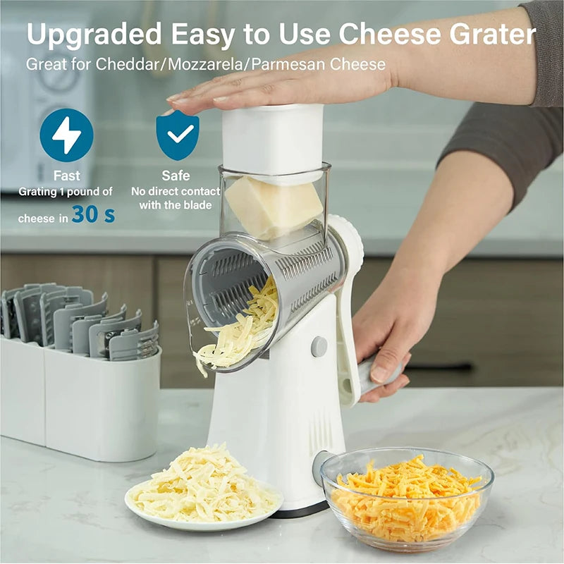 5 in 1 Rotary Grater
