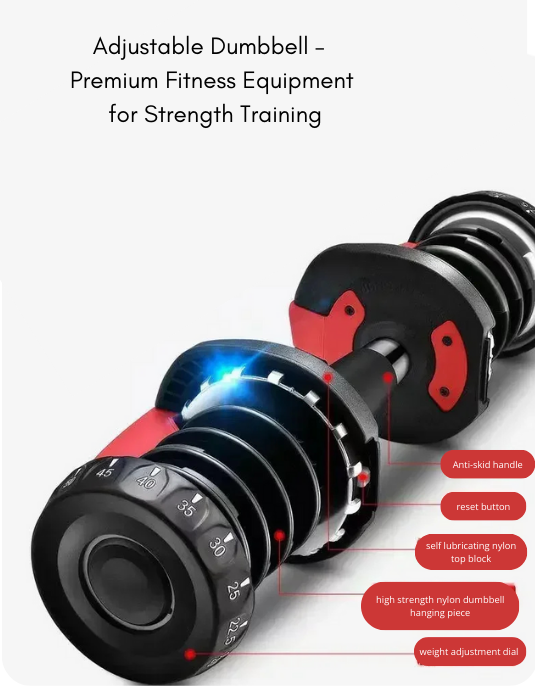 Adjustable Dumbbell – Premium Fitness Equipment for Strength Training