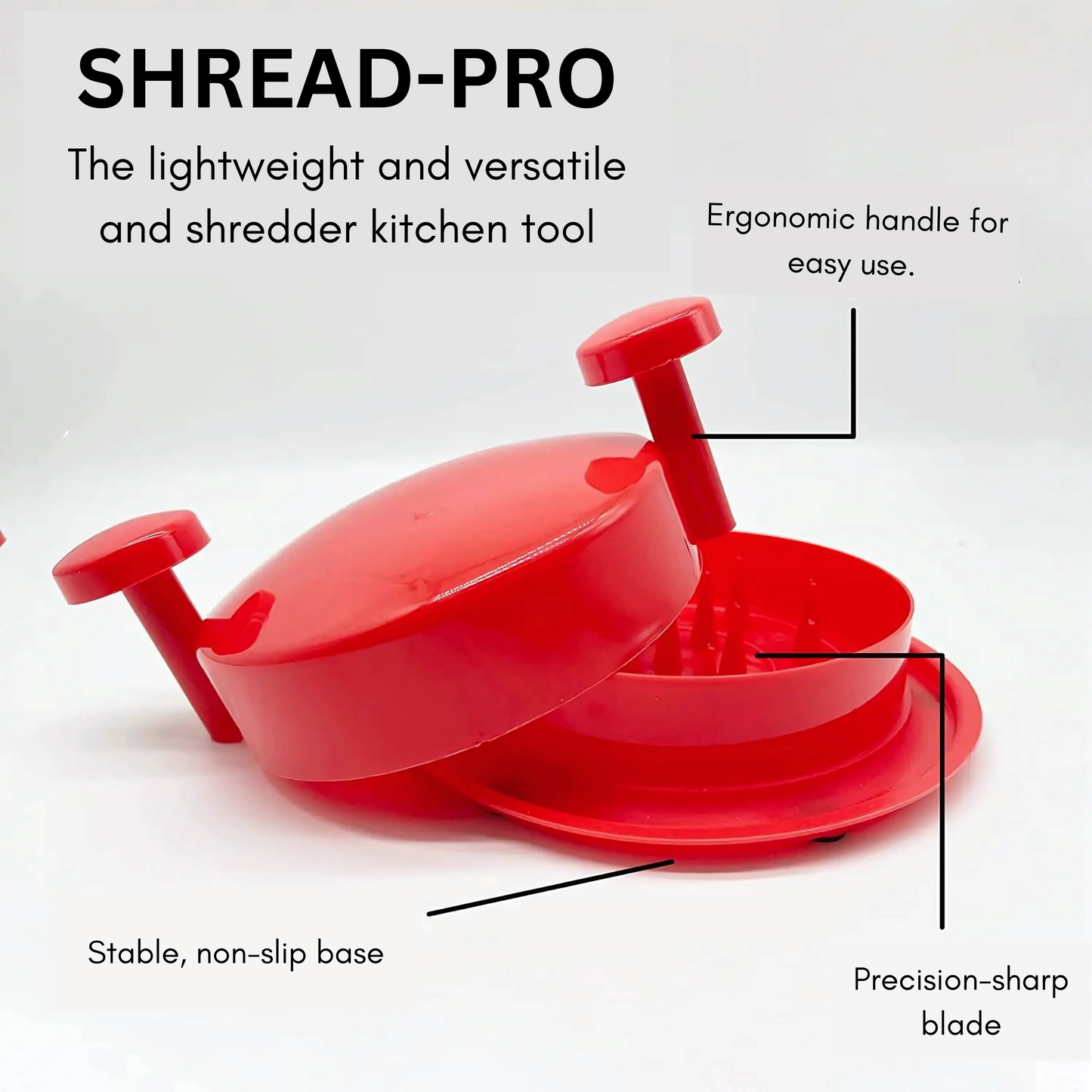 The Shred-Pro: The Ultimate Kitchen Companion for Quick and Effortless Meat Shredding