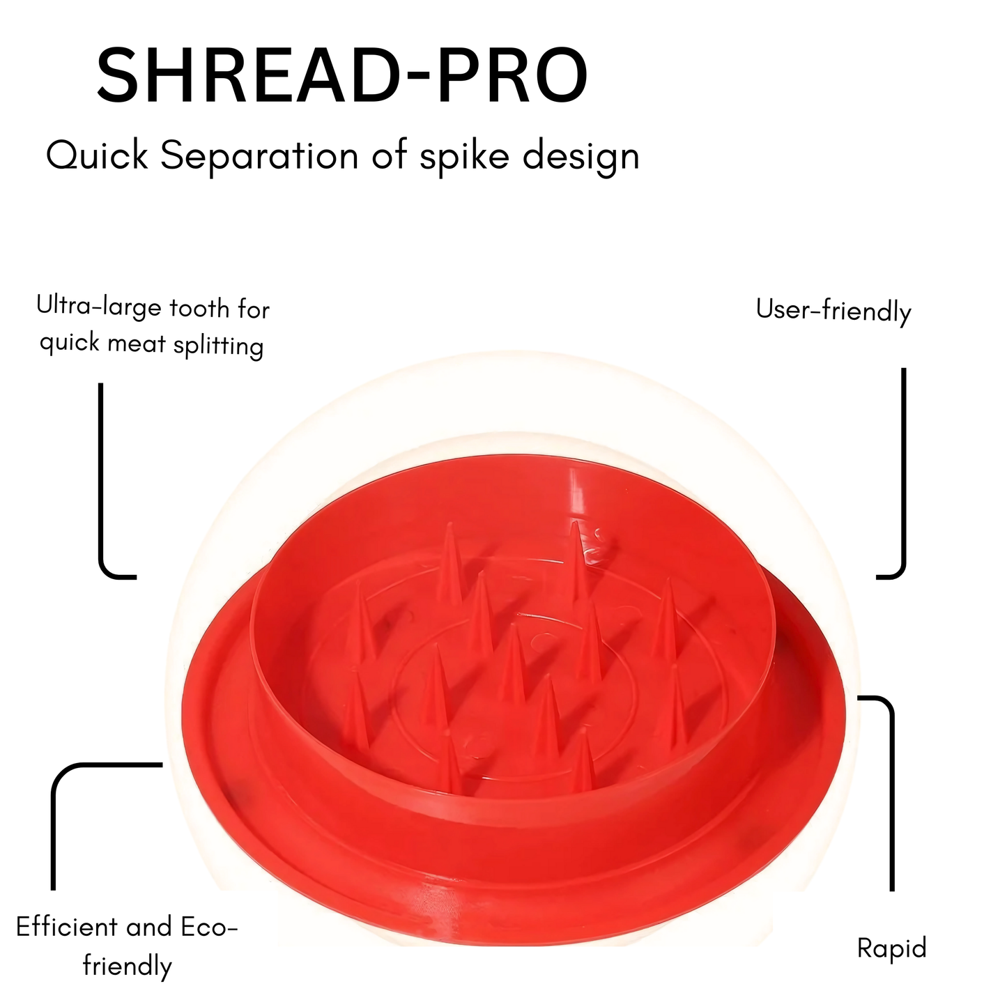 The Shred-Pro: The Ultimate Kitchen Companion for Quick and Effortless Meat Shredding