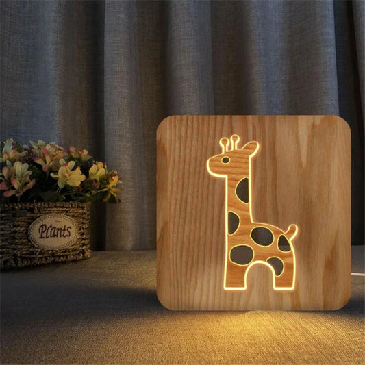 Giraffe 3D LED Lamp