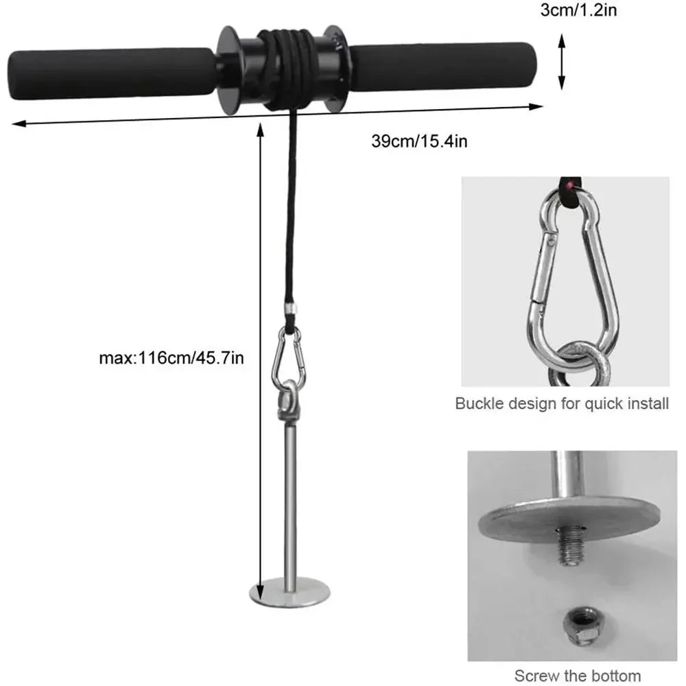 Wrist and Forearm Roller – Build Stronger Hands, Wrists, and Forearms