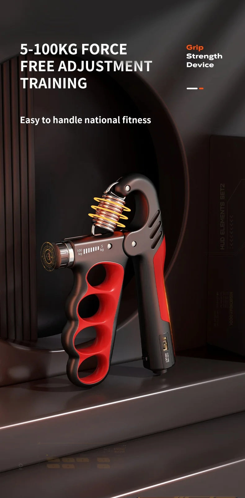 Adjustable Hand Grip Strengthener