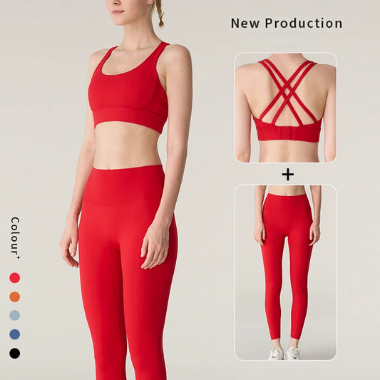 2-Piece Women's Athletic Yoga Set