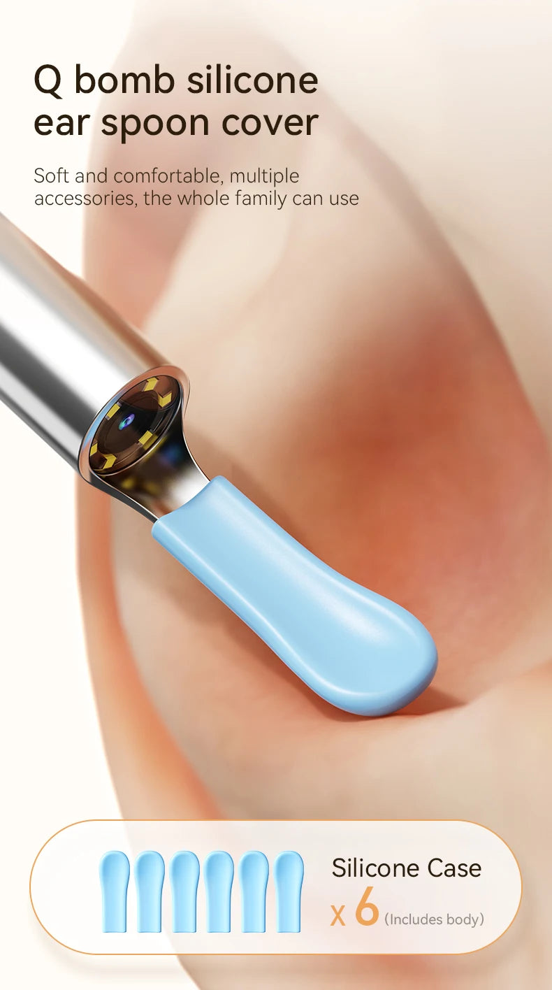 HD Ear Cleaner with Camera & LED Lights