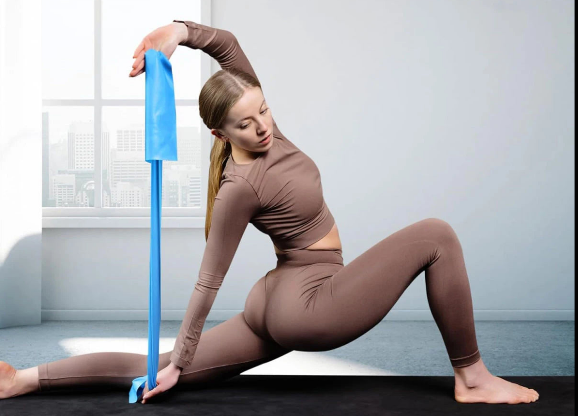 Yoga Pilates Resistance Band – Enhance Your Flexibility, Strength, and Core Workouts